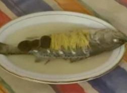 江东鲈鱼炖姜丝